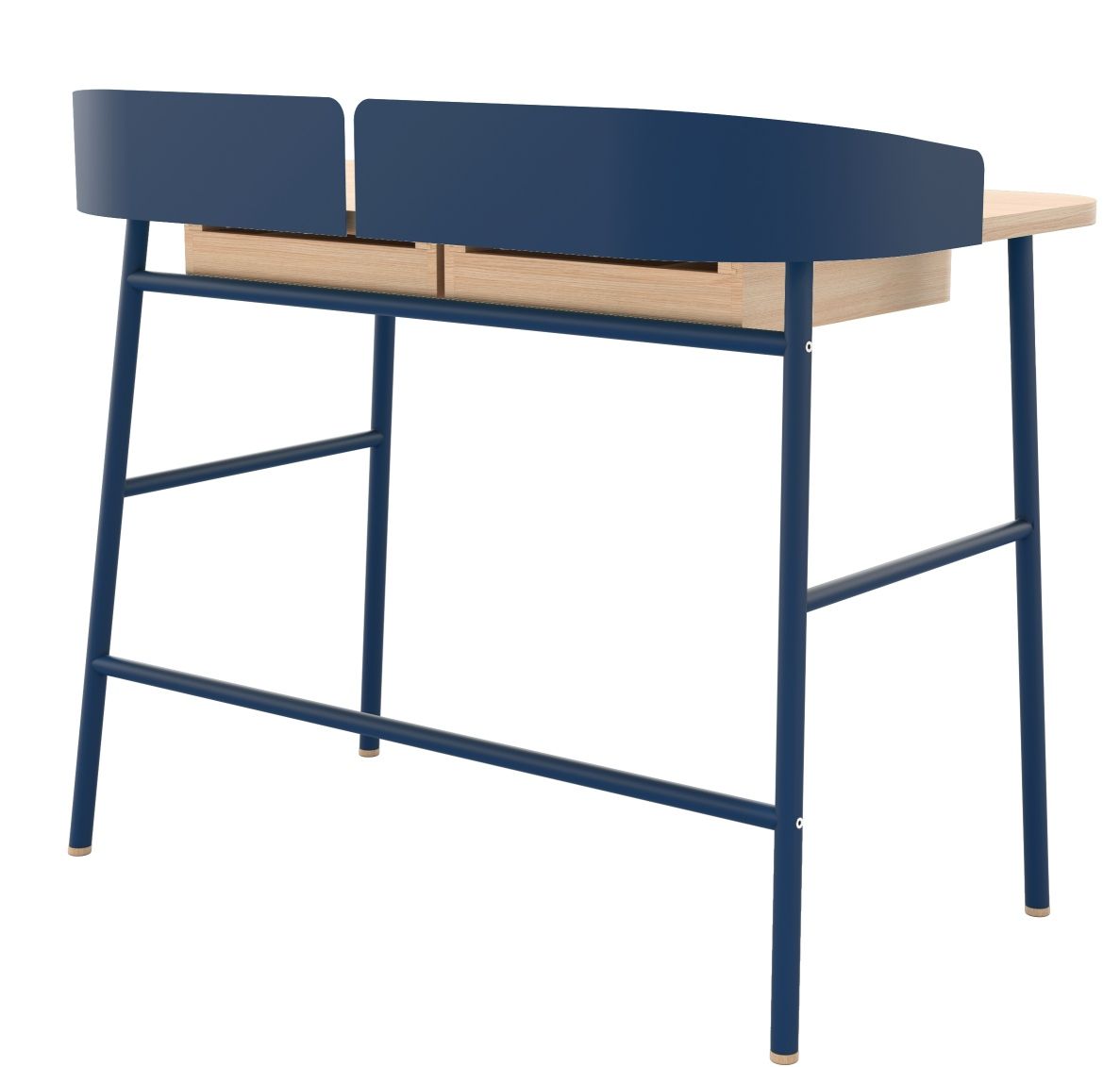 Victor-bureau Hartô matblauw