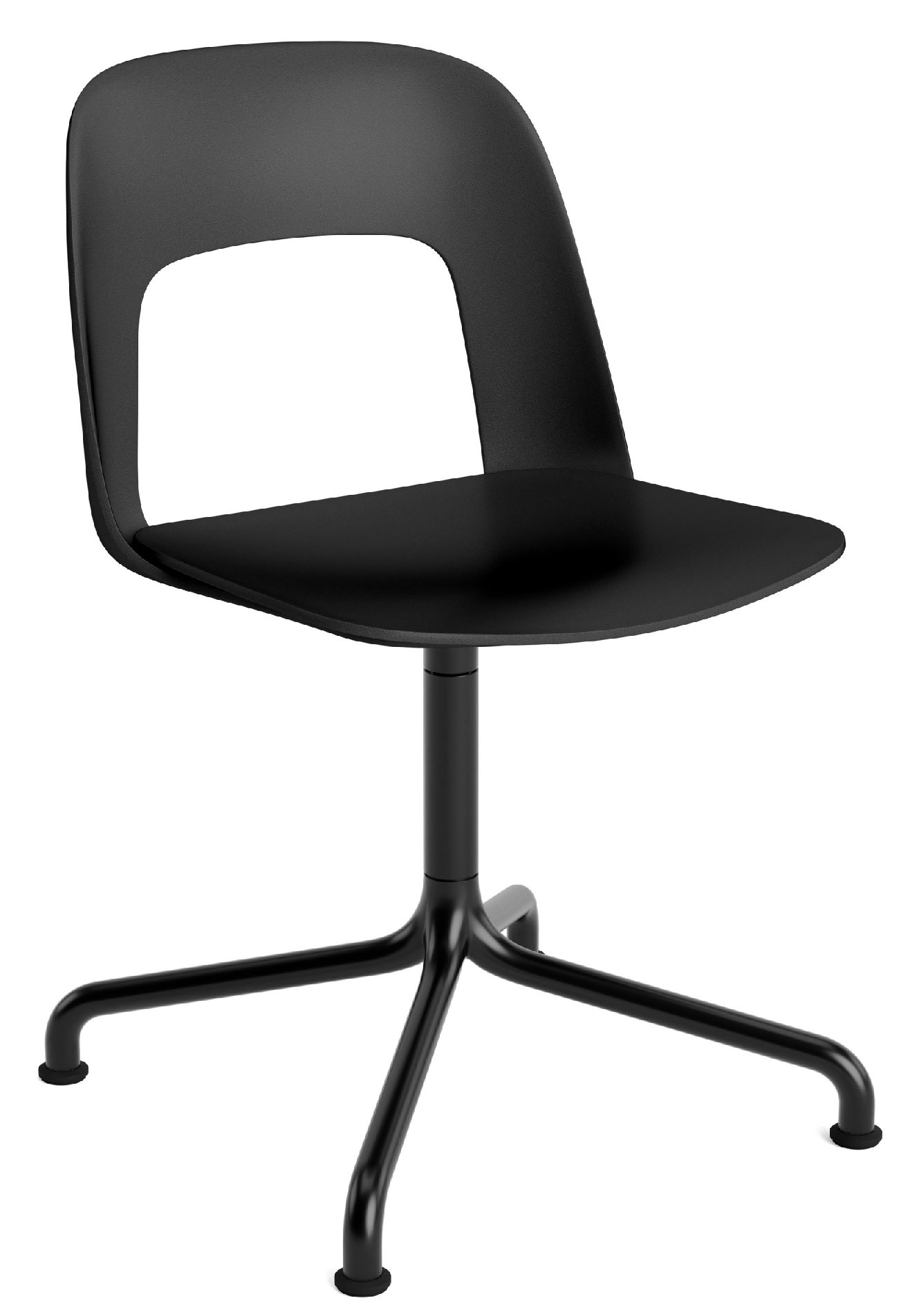 Layout Side Chair 151 draaistoel met vierpoot Hay