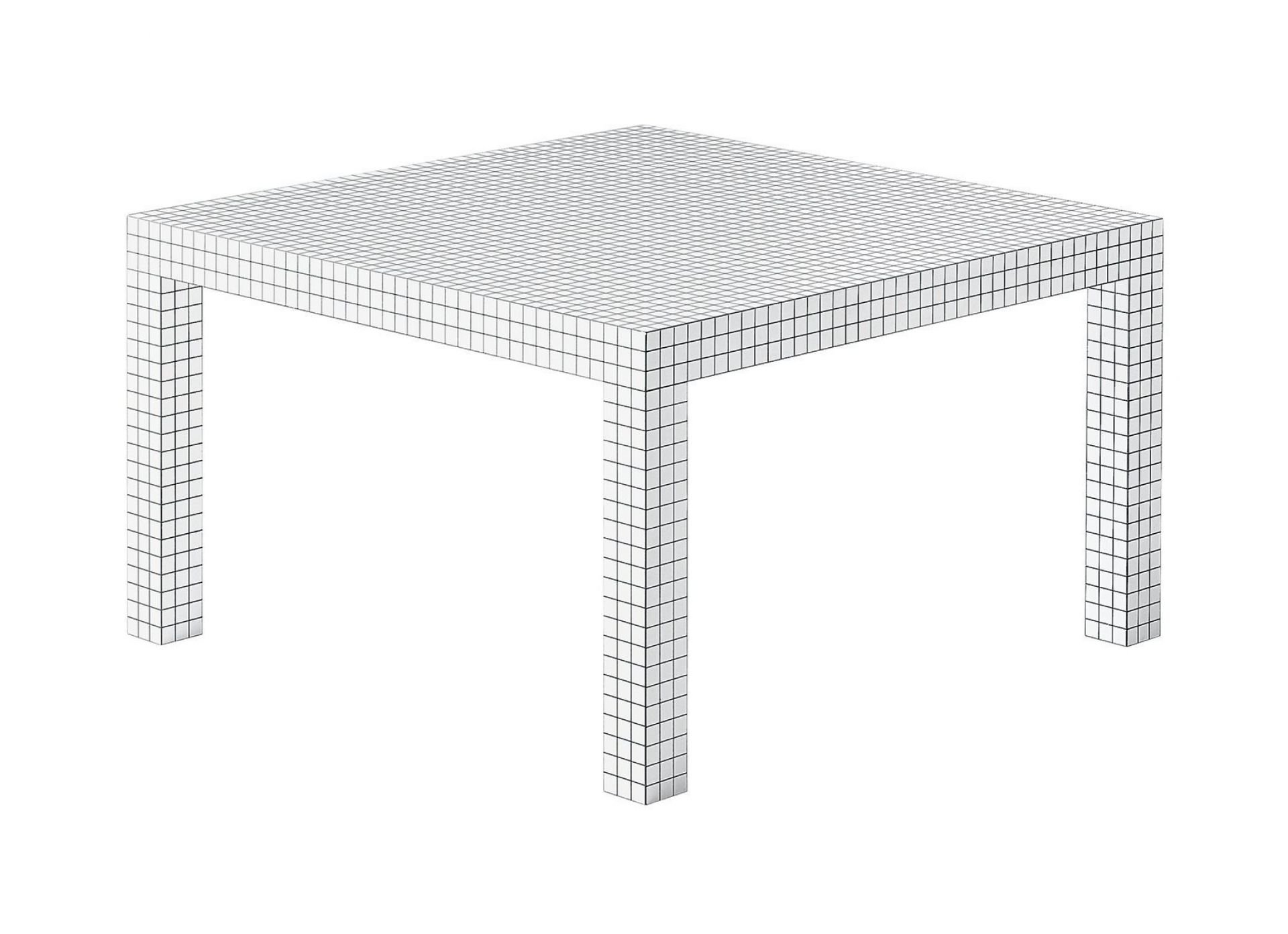 Quaderna-tafel van Zanotta