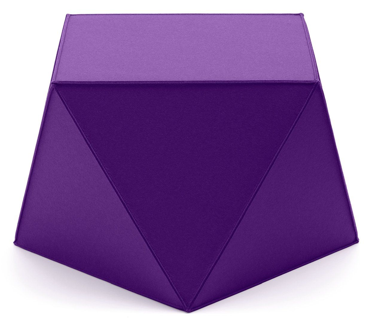 Lila Diamond Sitzmöbel von HEY-SIGN by BWF Group, moderner Hocker und Beistelltisch für Wohnzimmer.