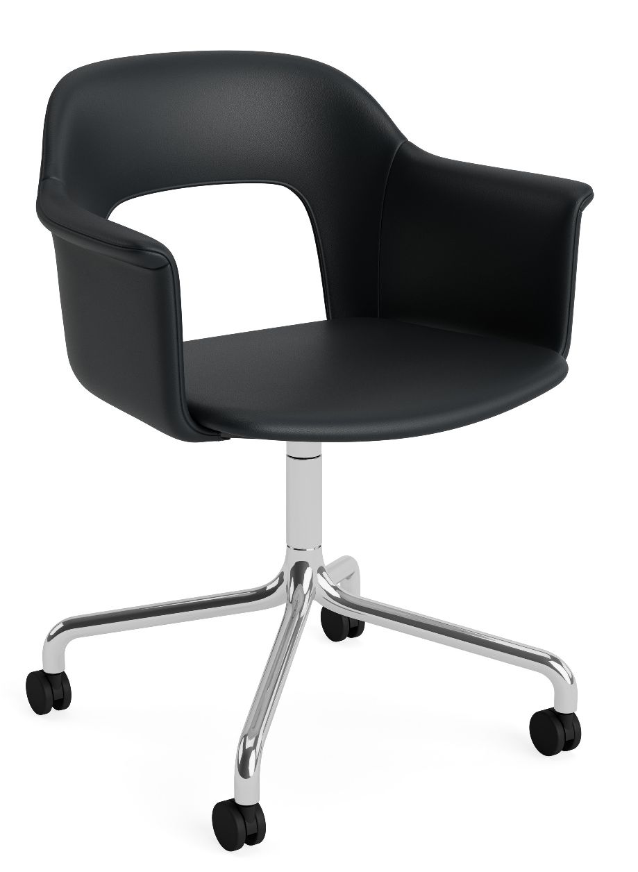 Layout fauteuil 264 met armleuningen van Hay