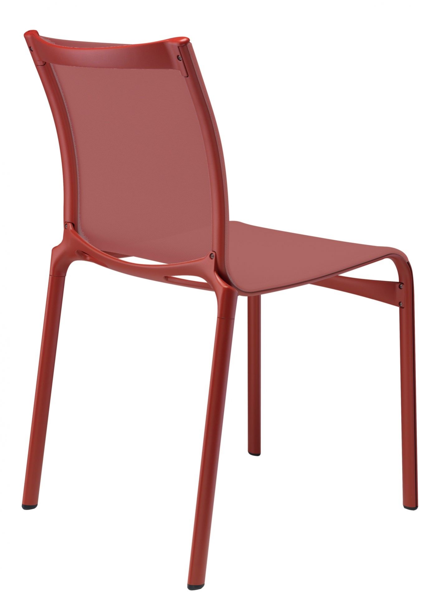 Bigframe Stuhl von Alias in Rot: Moderner Designstuhl für Esszimmer und Büro.