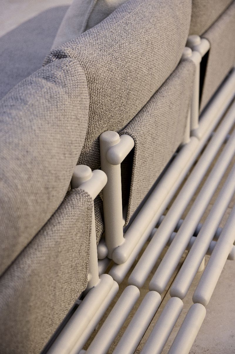 STICKS PLATFORM Hoekbank groot voor buiten Cane-Line