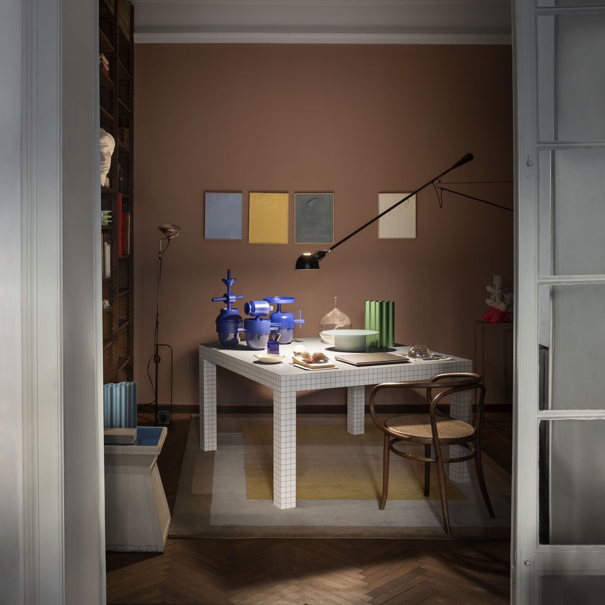 265 Small verstelbare wandlamp van Flos