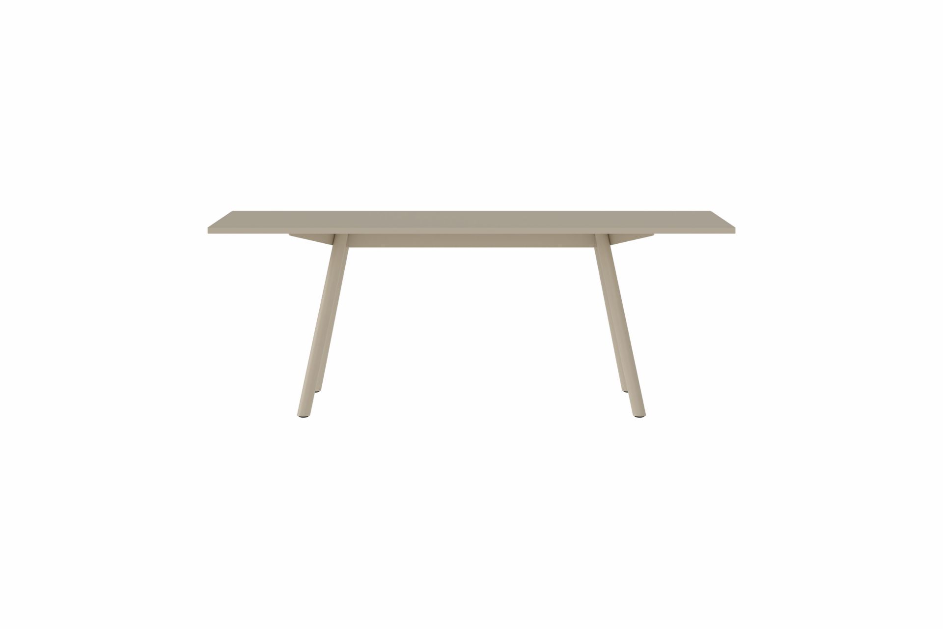 New Tendency Masa Tischplatte in Beige, minimalistisches Design für Esszimmer und Büro.