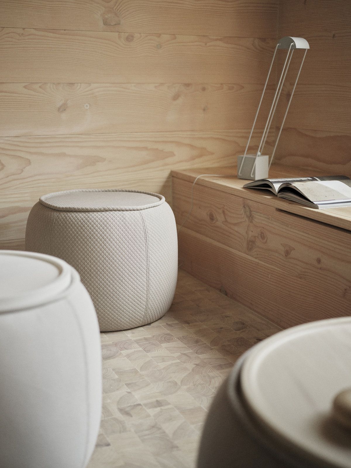 CONGA Tray dienblad van eikenhout voor Softline-kruk