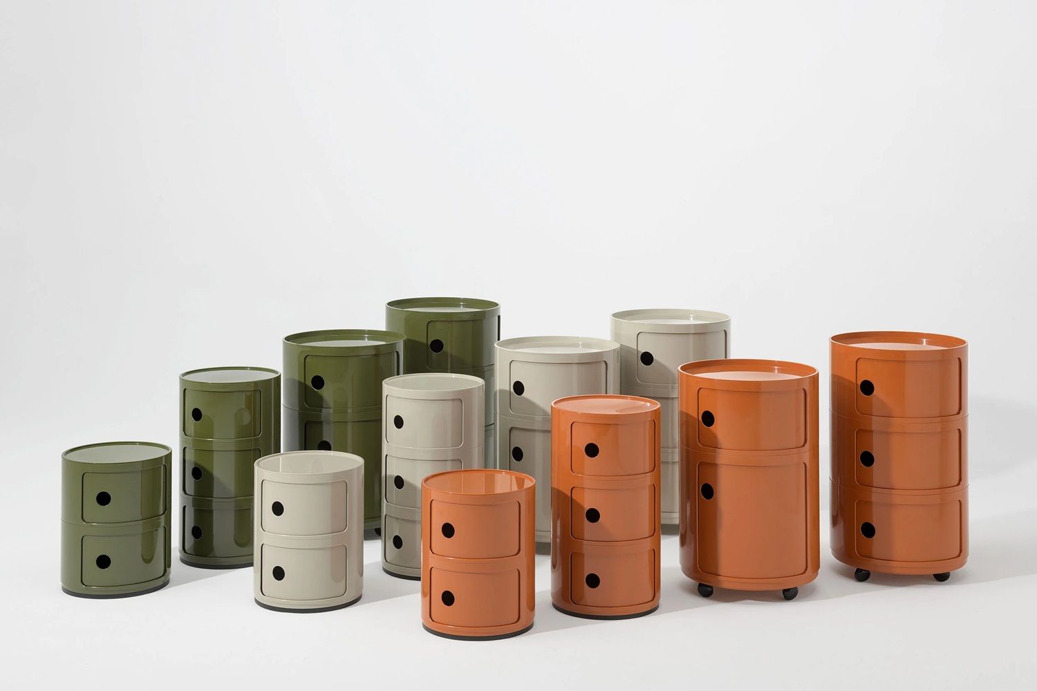 Componibili New Big driezitselement 4923 opbergmeubel Kartell 