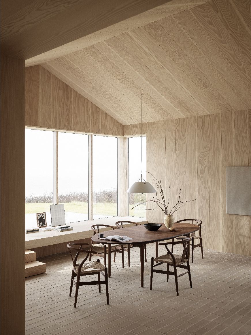 CH24 Wishbone Chair / Y-Chair stoel, beuken, geolied, Carl Hansen & Søn