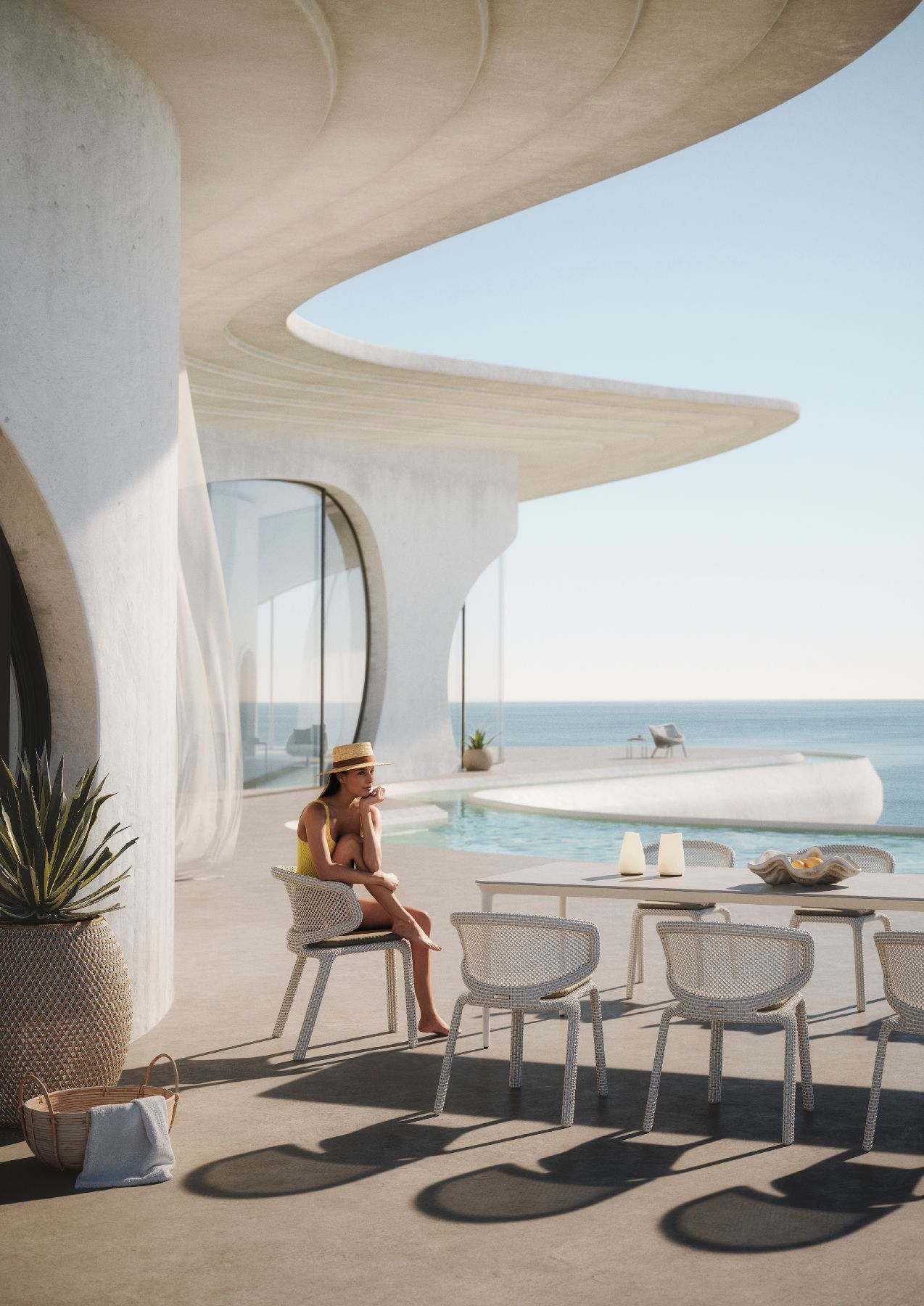 SEASHELL NUO Fauteuil DEDON