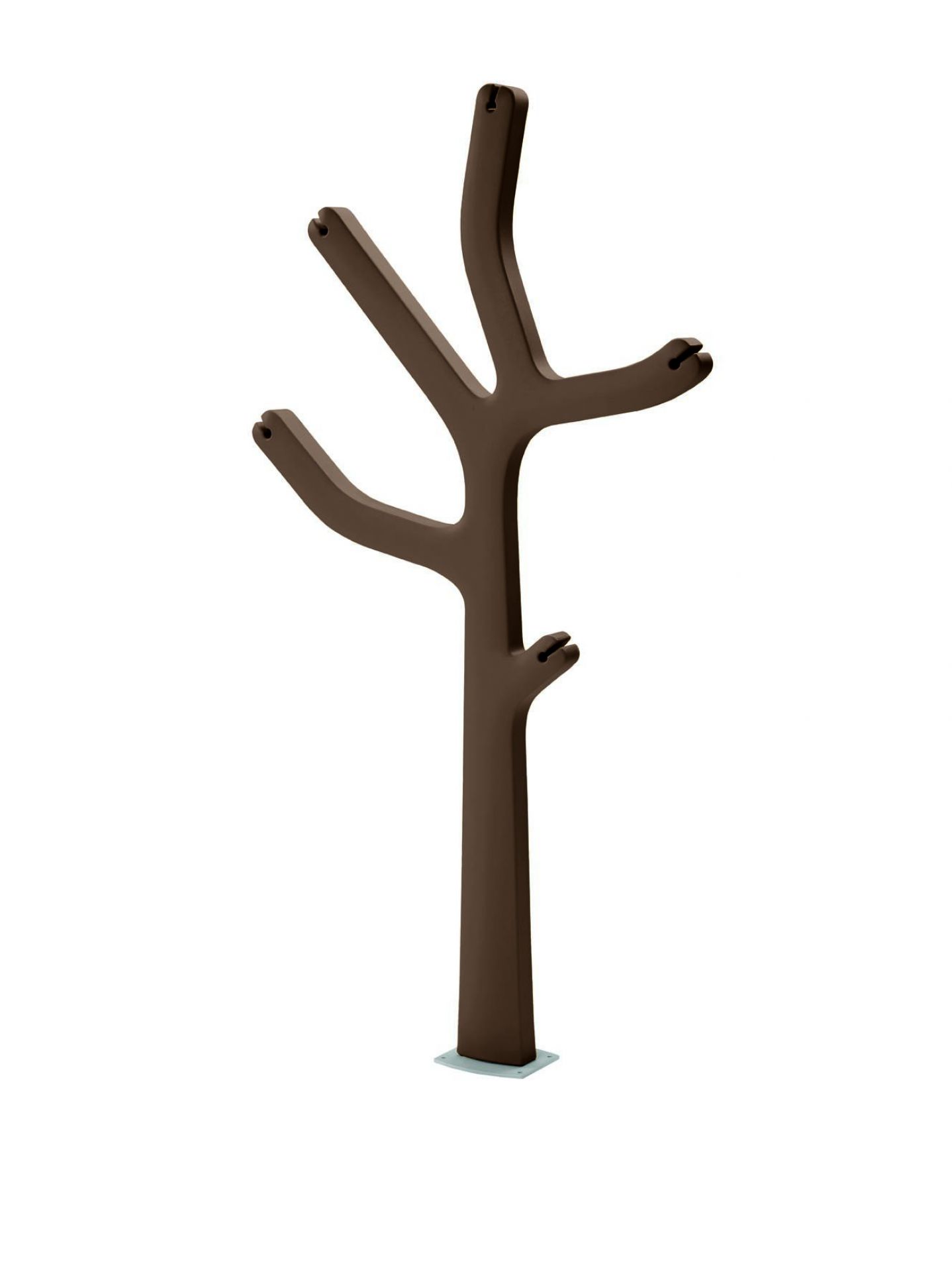 Brauner Alberto Wäscheständer von Casamania Horm, Baum-Design für Bad und Schlafzimmer.
