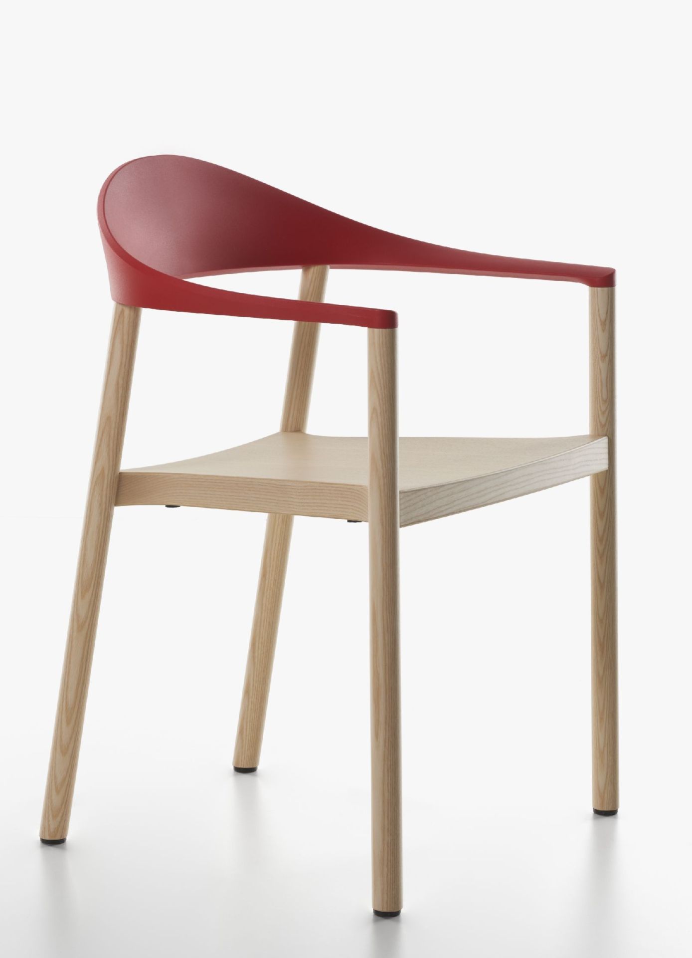 Monza fauteuil met armleuningen Plank