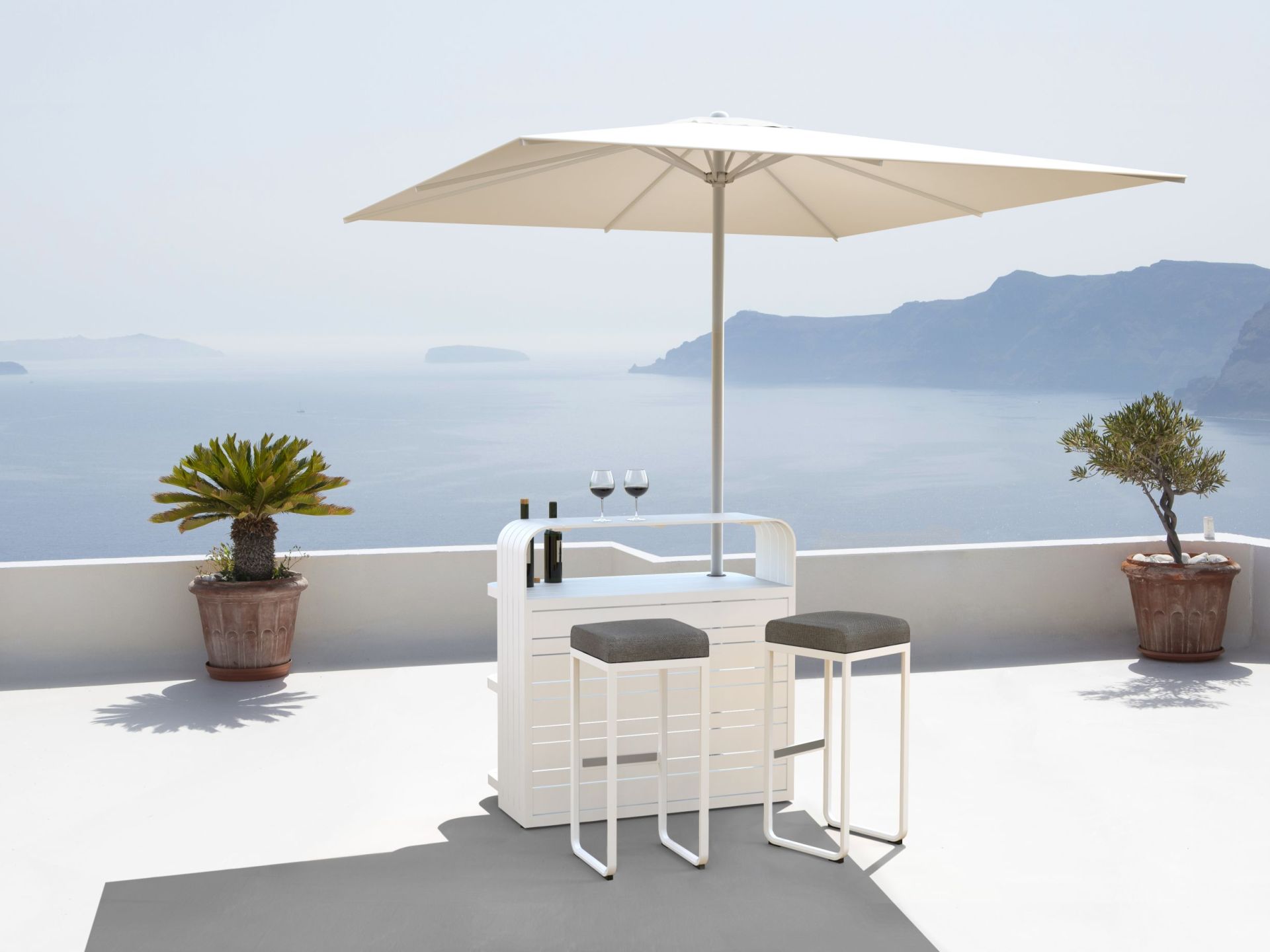 Air Outdoor barkruk wit Moore
