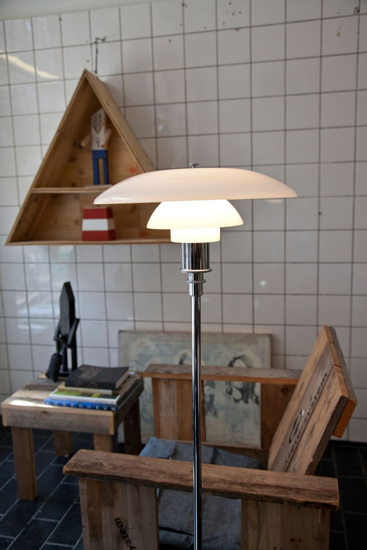 PH 3 1/2 - 2 1/2 staande lamp van Louis Poulsen