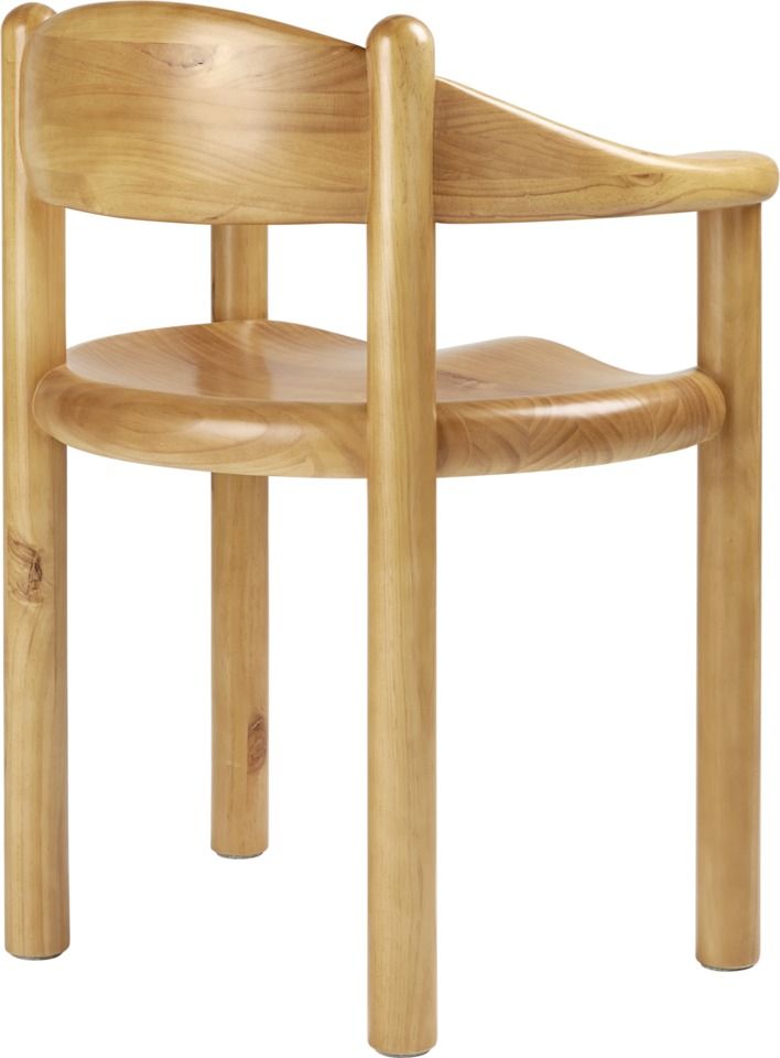 Daumiller Stuhl aus Holz, Gubi Esszimmerstuhl Design, skandinavischer Holzstuhl für Esszimmer und Wohnbereich.