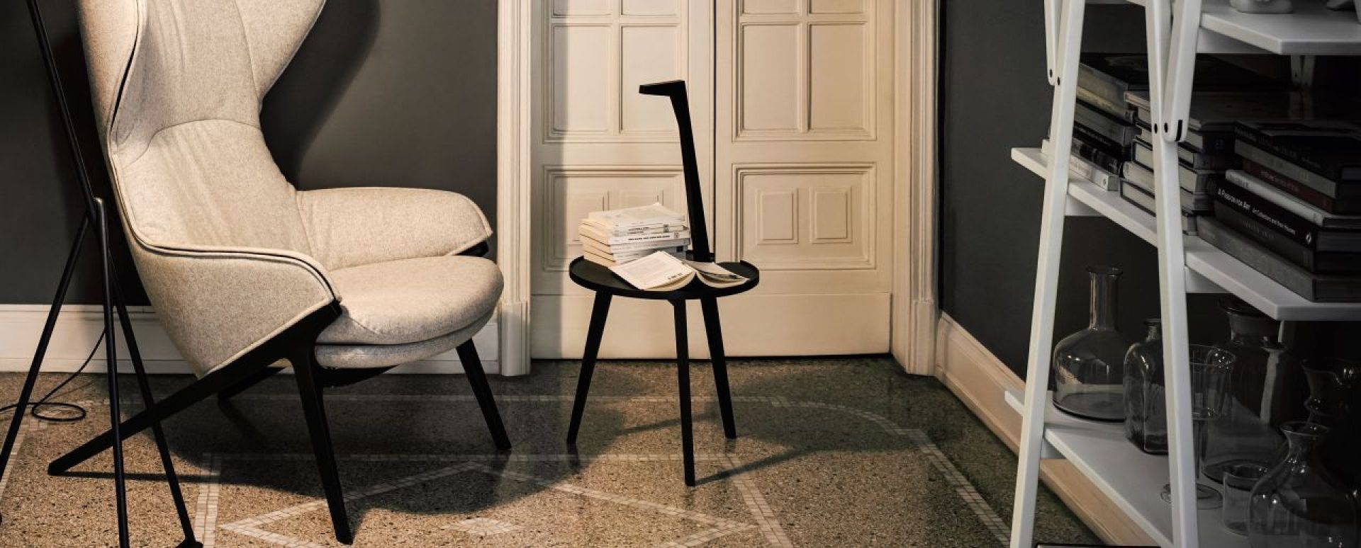 Cicognino 834 bijzettafel Cassina