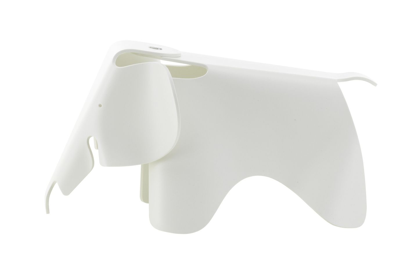 Eames Elephant Small klein RE Vitra Wit