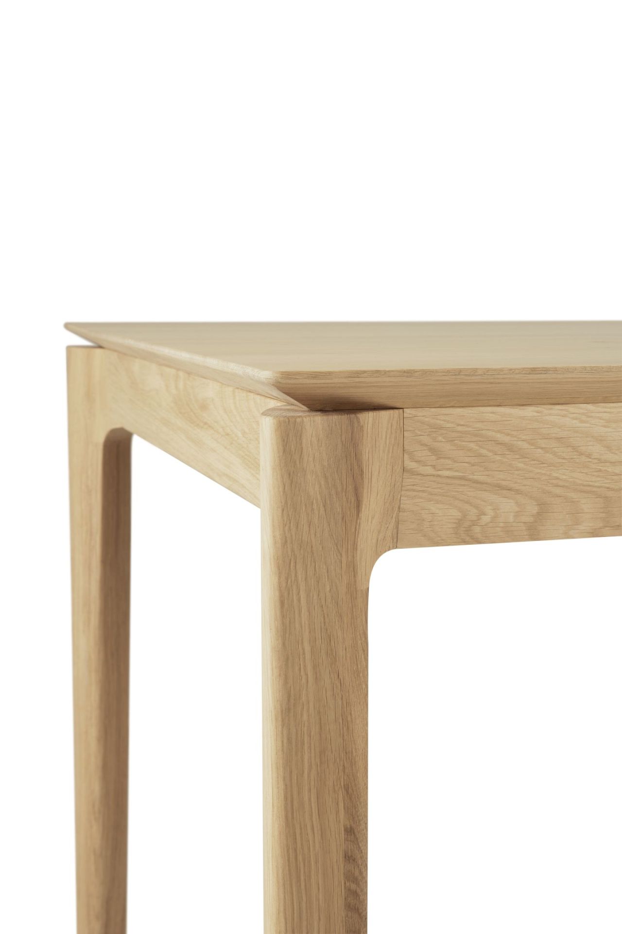 Bok uitschuifbare eettafel, gelakt eikenhout, B120-180 cm, Ethnicraft