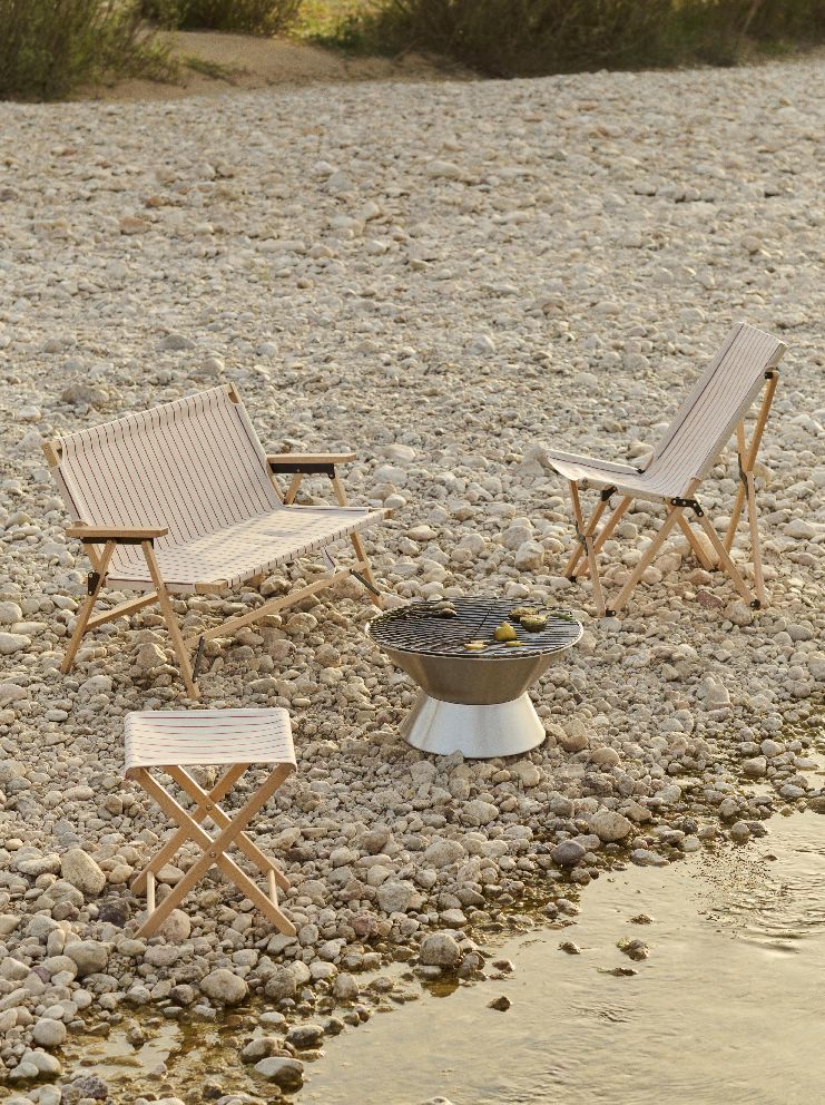 Outdoor Market Firepit vuurkorf Hay