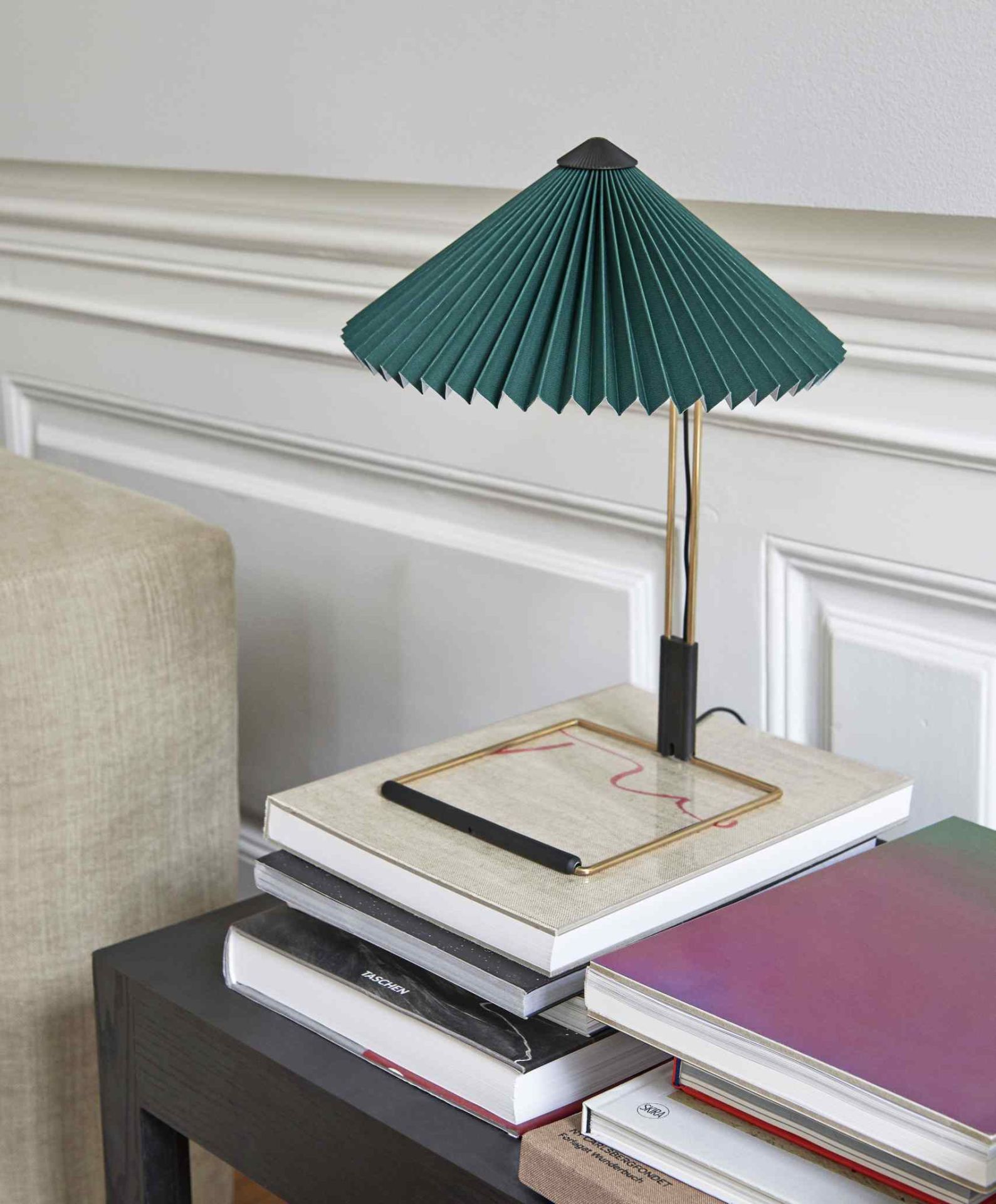 Matin Table Lamp S tafellamp geel Hay