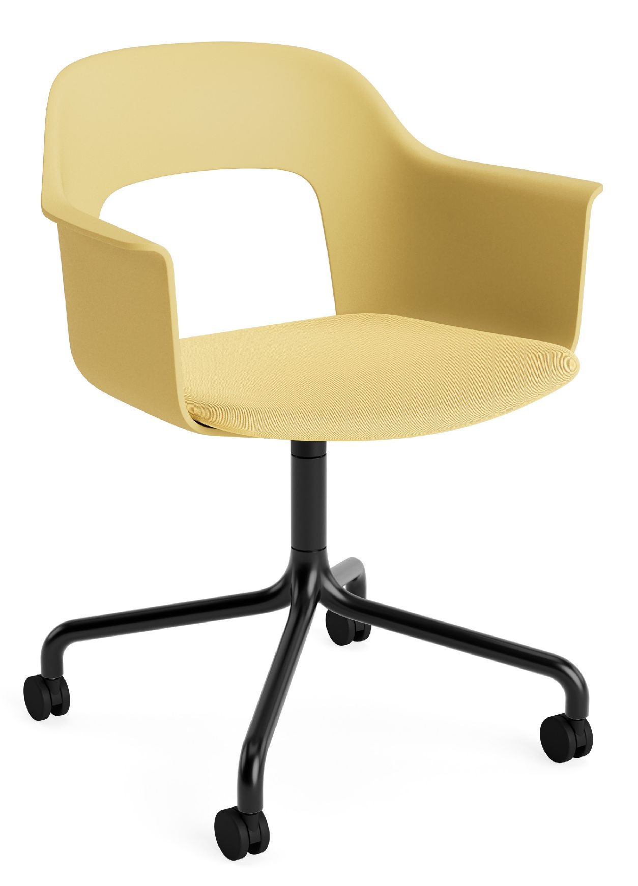 Layout fauteuil 263 met armleuningen van Hay