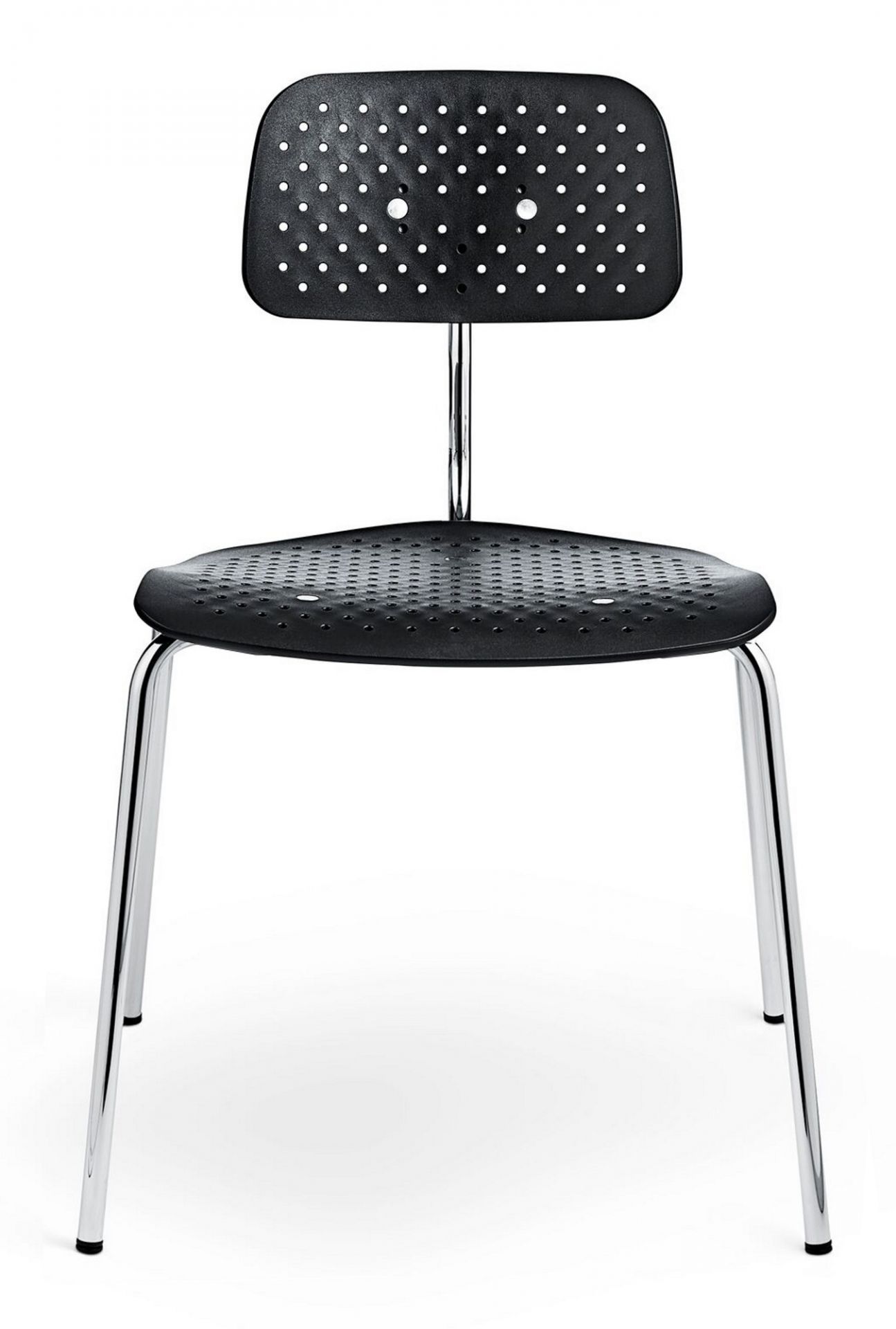 Kevi Air 2060 stoel met perforatie, zwart Montana, UNIEKSTUKKEN 