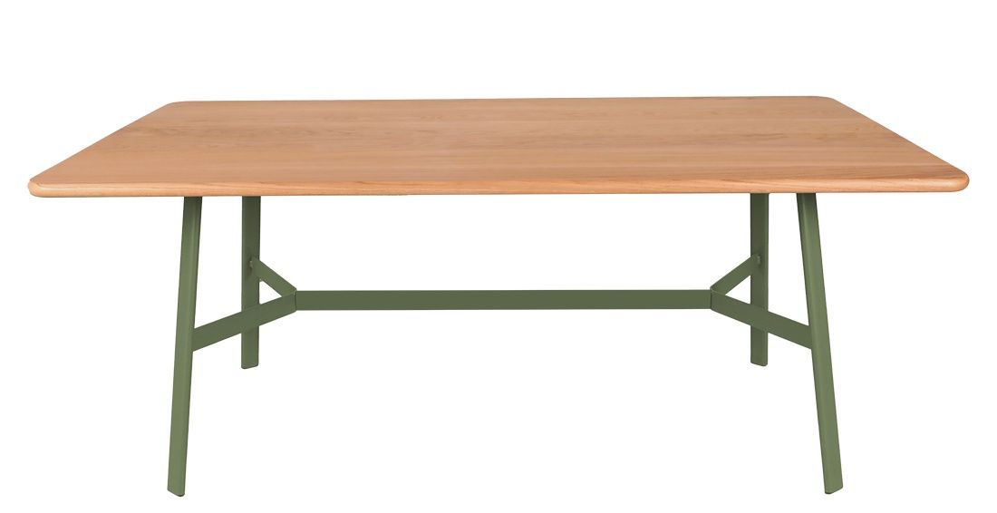 SO'O / SO O Eettafel van eikenhout 180 × 90 cm voor binnen Fermob