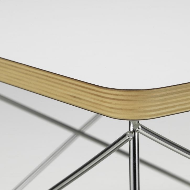 Occasional LTR bijzettafel HPL WIT / ROESTVRIJ STAAL Vitra UNIEKE EXEMPLAREN  