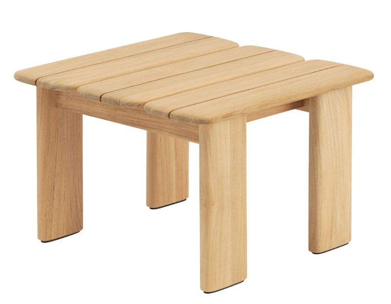 Assemble salontafel 55x55 cm teakhout voor buiten Muuto 