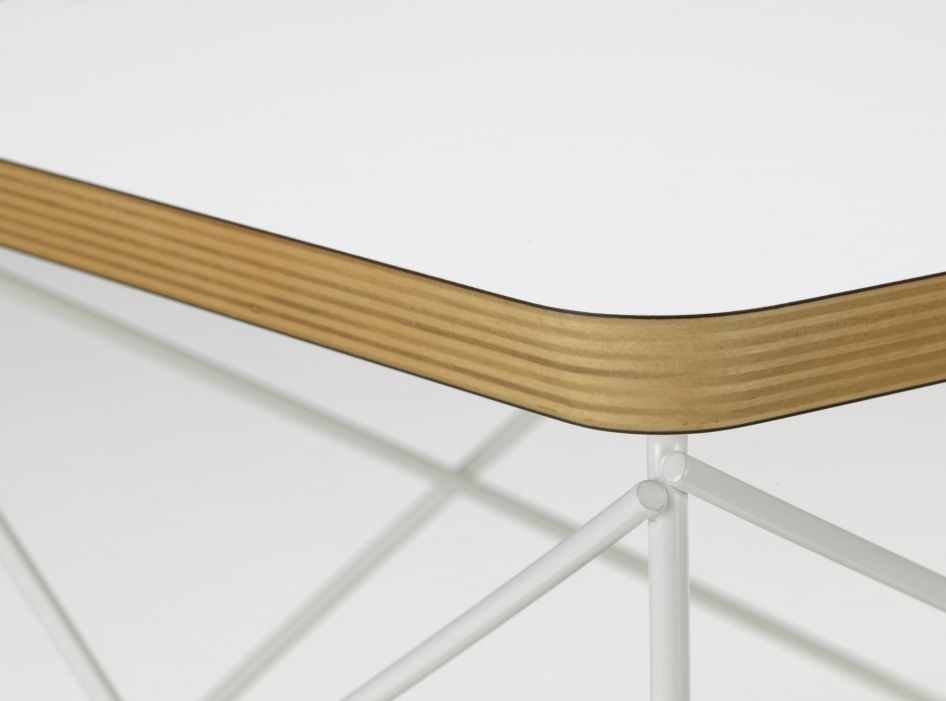 Bijzettafel LTR HPL Wit-WIT GEPOEDERCOAT Vitra UNIEK EXEMPLAAR 