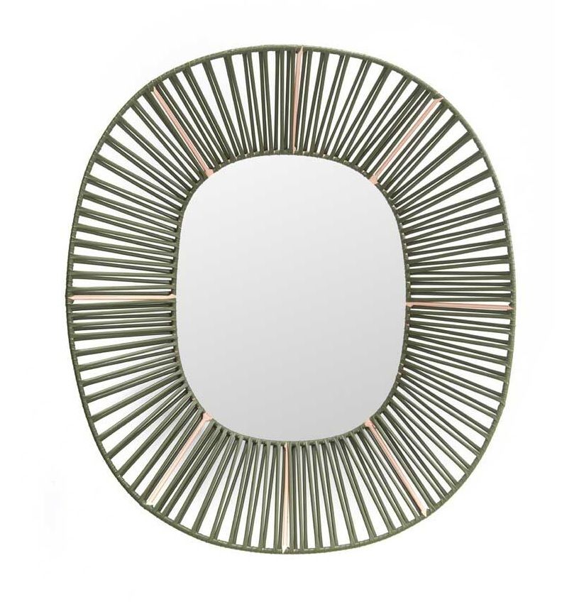 Cesta Big Wall Oval Mirror wandspiegel ames