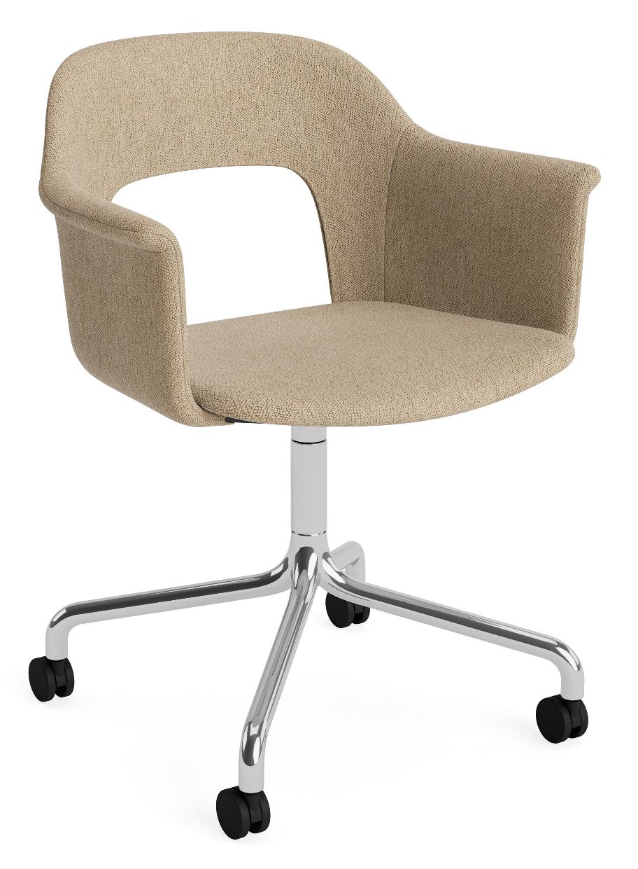 Layout fauteuil 264 met armleuningen van Hay