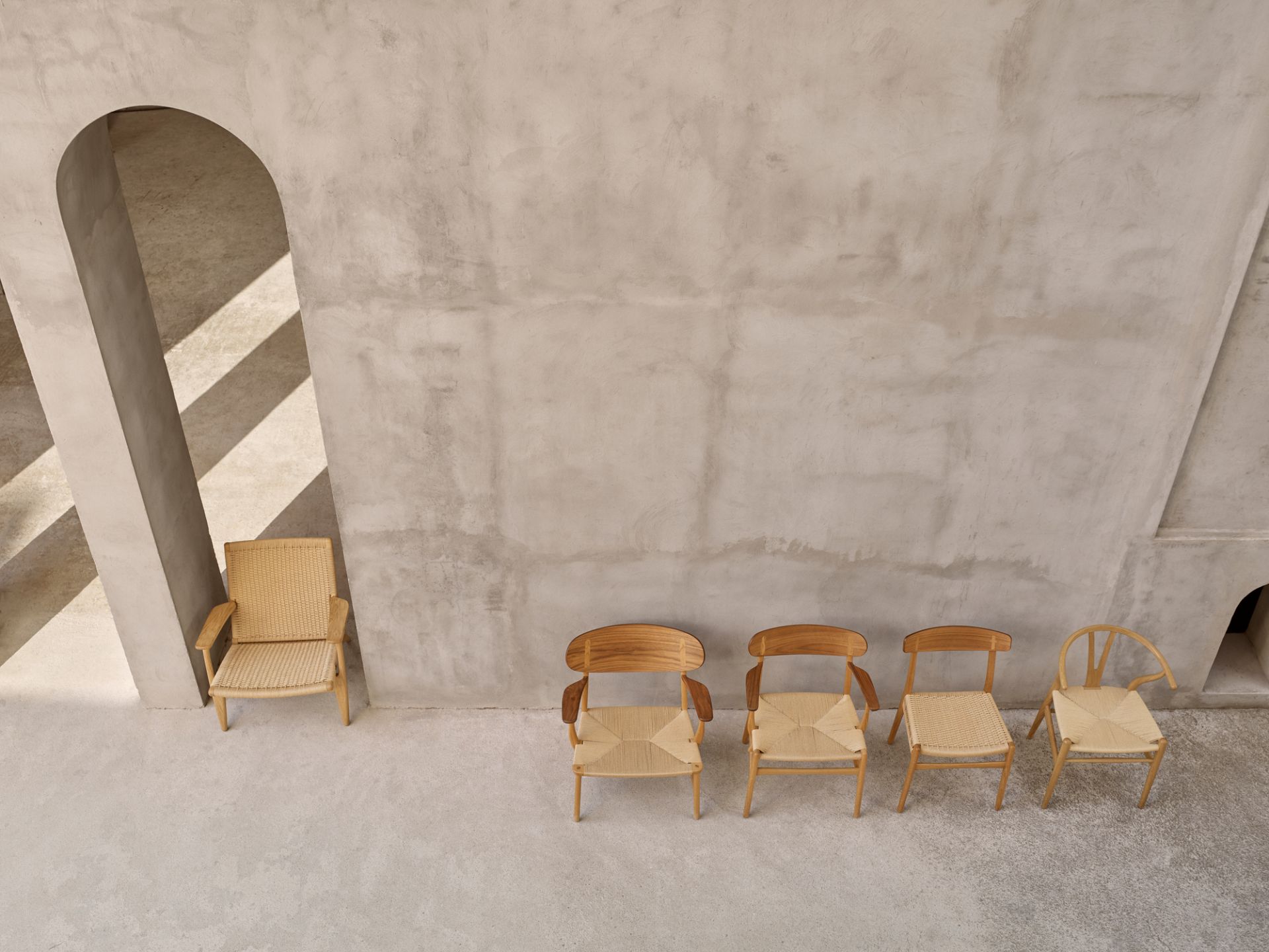CH24 Wishbone Chair / Y-Chair stoel van Carl Hansen & Søn