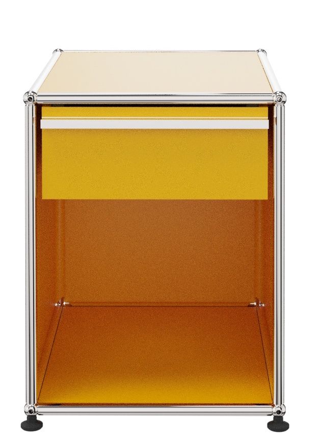 USM Haller nachtkastje goudgeel