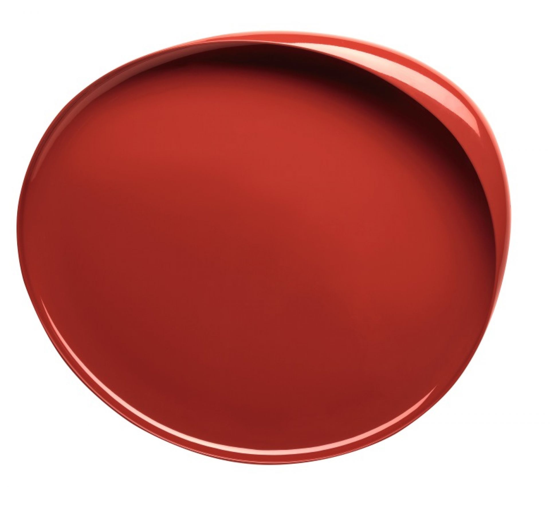 Rote Lake Wandleuchte von Foscarini: Moderne, runde Designleuchte für stimmungsvolle Wandbeleuchtung im Wohnraum.