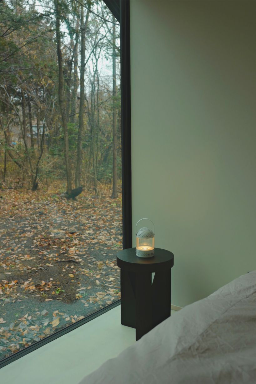 Lichte luidspreker Transparent