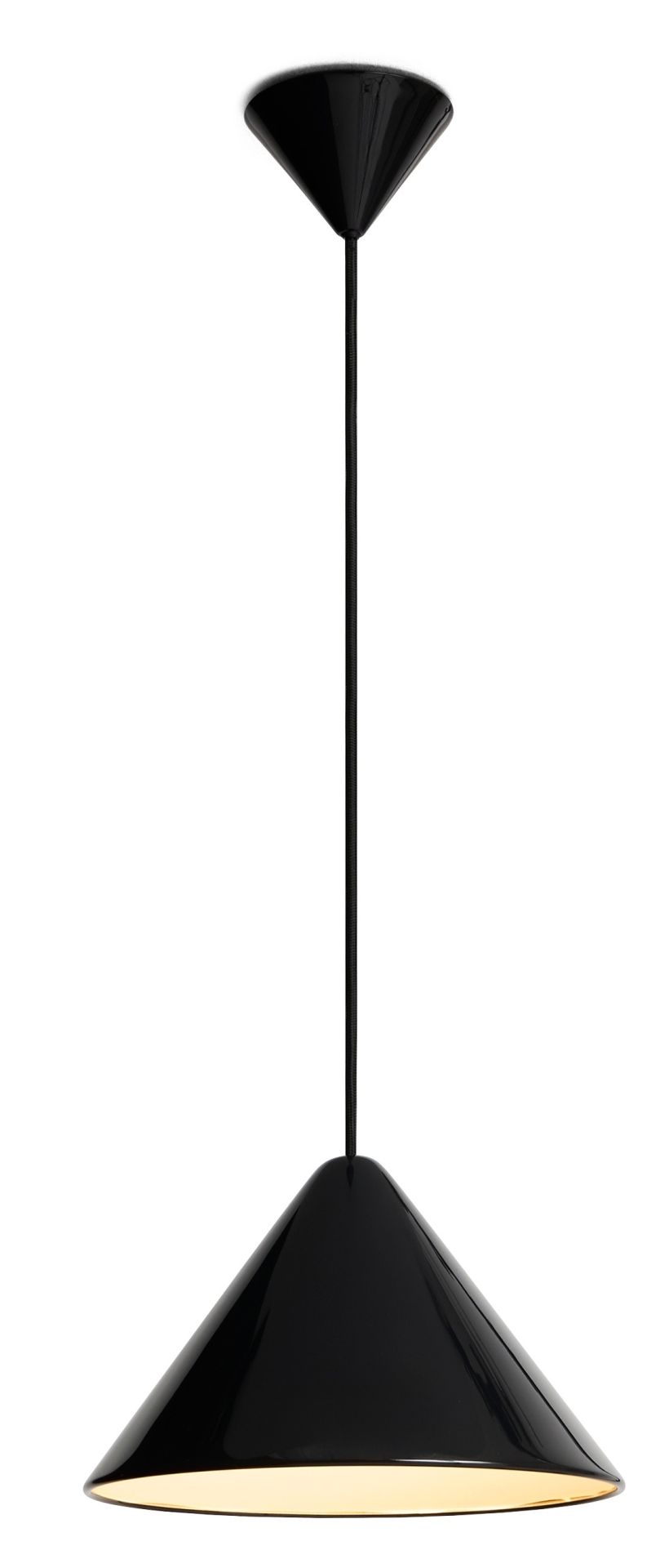 Compass Pendant 260 hanglamp aluminium soft black Hay