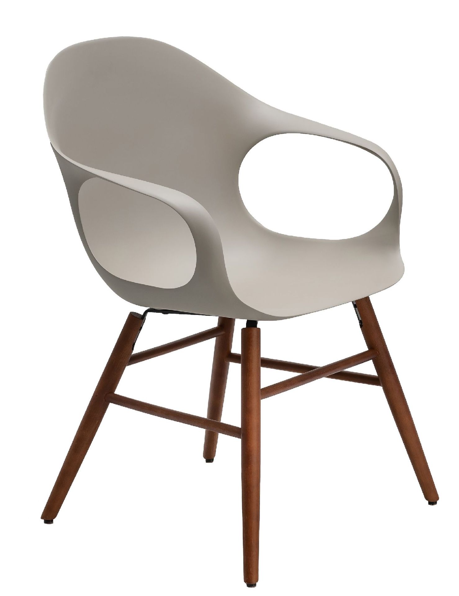 Elephantino fauteuil met houten frame van KRISTALIA