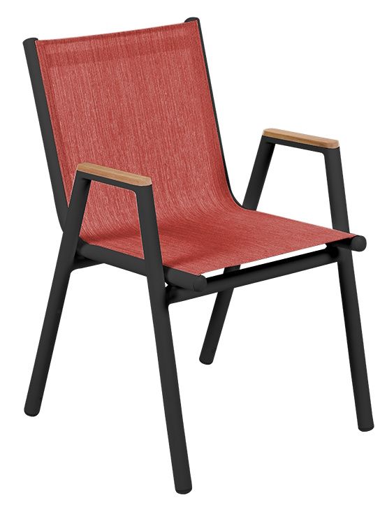Pilotis-fauteuil met armleuningen Batyline Outdoor Fermob