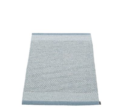 Edit-tapijt 60 x 85 cm DUIFBLAUW / ROOKBLAUW / STONE Pappelina UNIEK EXEMPLAAR