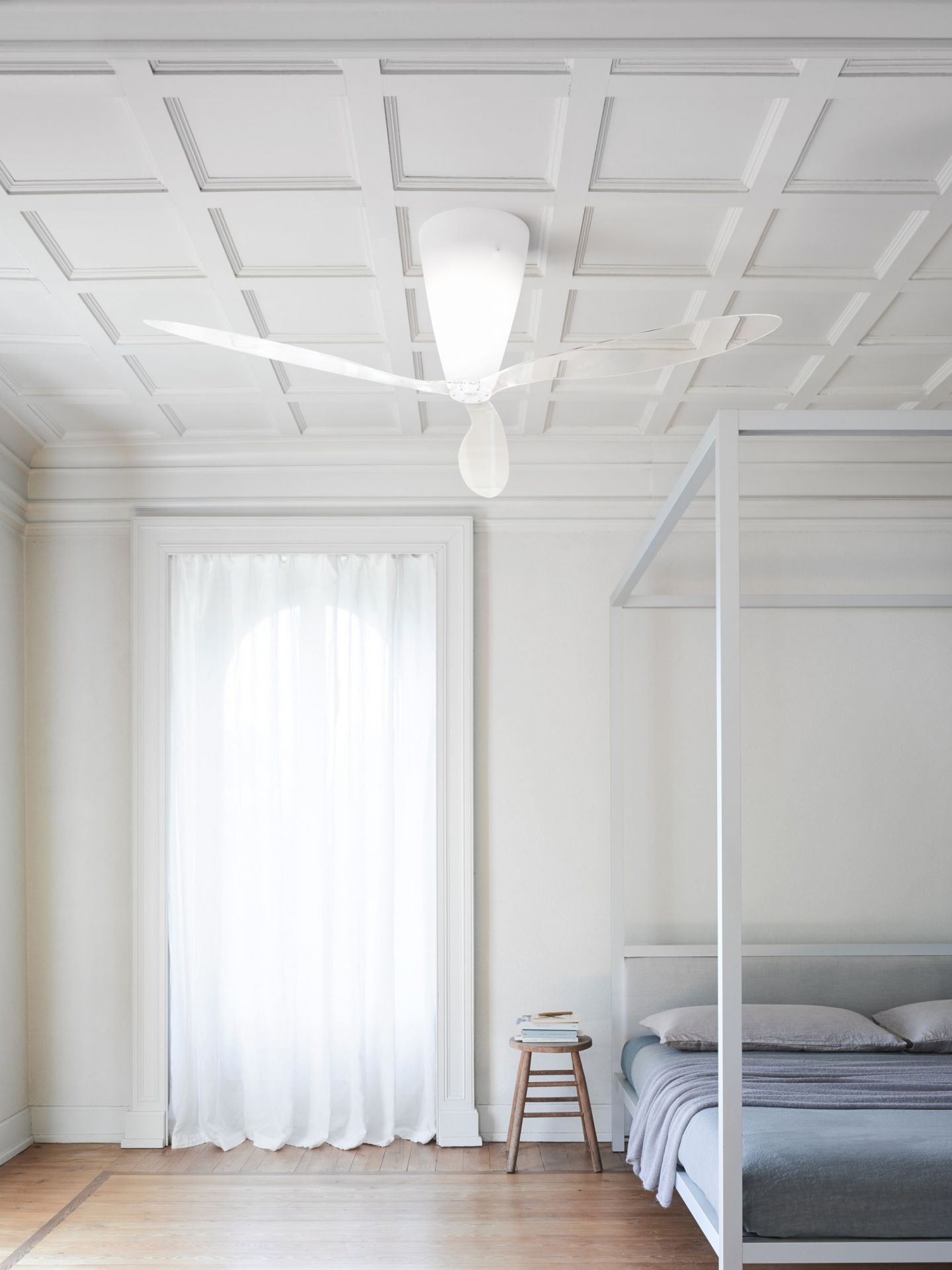 D28 Blow plafondlamp en ventilator van Luceplan