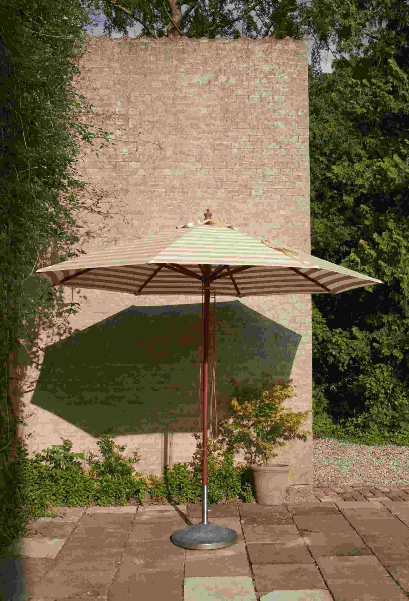 Messina-parasol Skagerak by Fritz Hansen Ø 210 cm / Gebroken wit