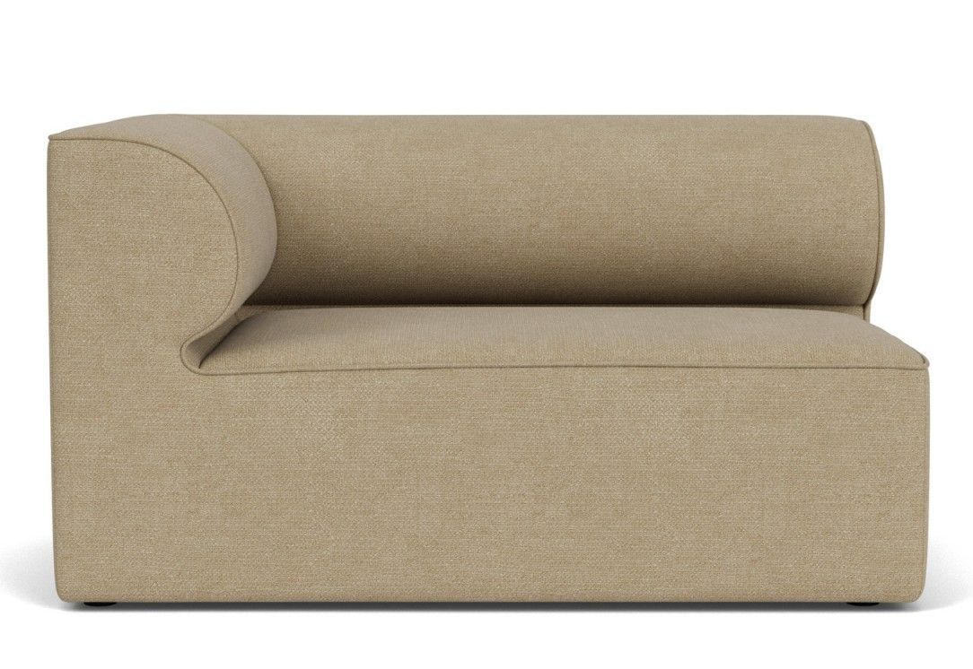 Beige Eave Modular Sofa Ecke von Audo Copenhagen, modernes Ecksofa für Wohnzimmer und Lounge.