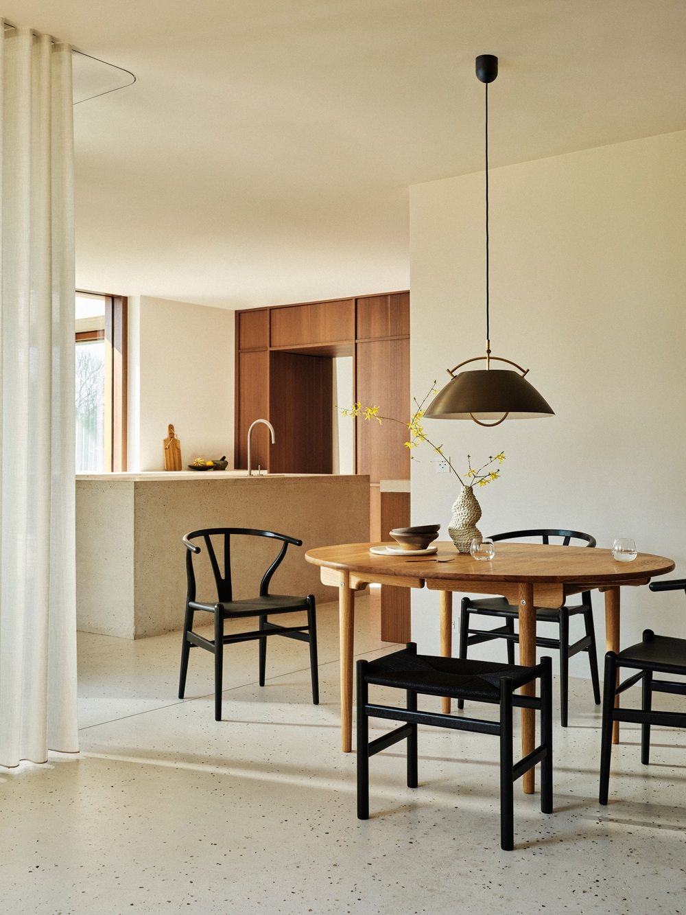 CH24P Wishbone Chair / Y-Chair stoel 4-delige set Carl Hansen & Søn