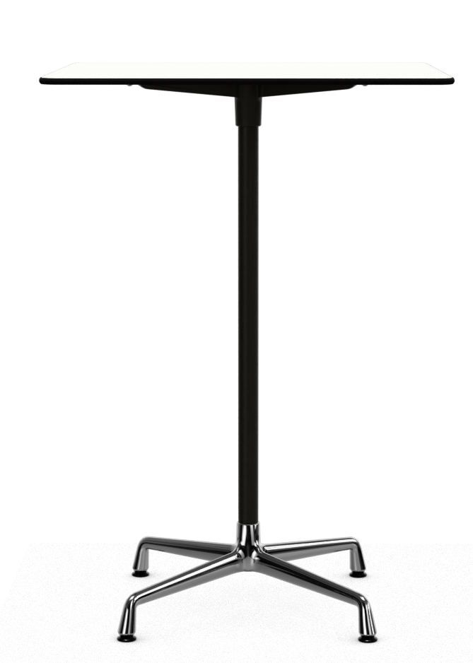 Eames Contracttafels Hoge staande tafel 75x75 cm Vitra 