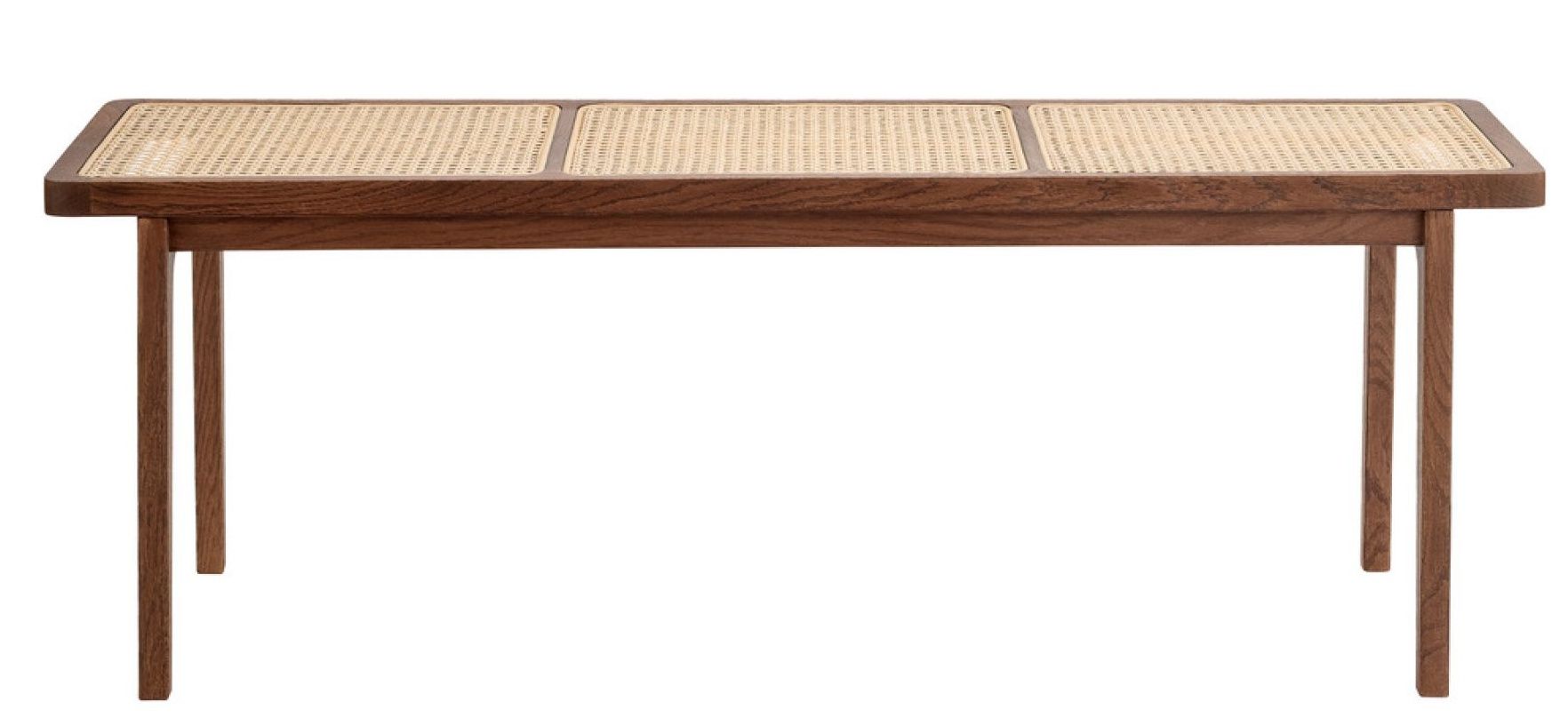 Le Roi Bench Bank DONKER GEROOKT EIKENHOUT NORR11 EXEMPLAAR MET GEBREKEN