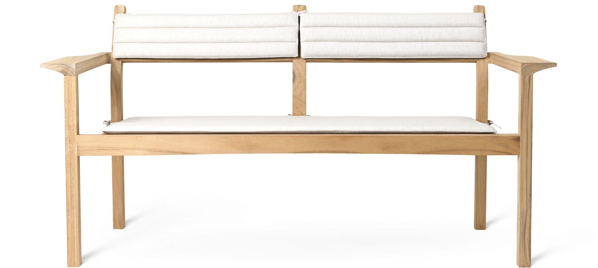 CU AH701S Sitzkissen für Carl Hansen & Søn Lounge Sofa Outdoor mit hellem Bezug.