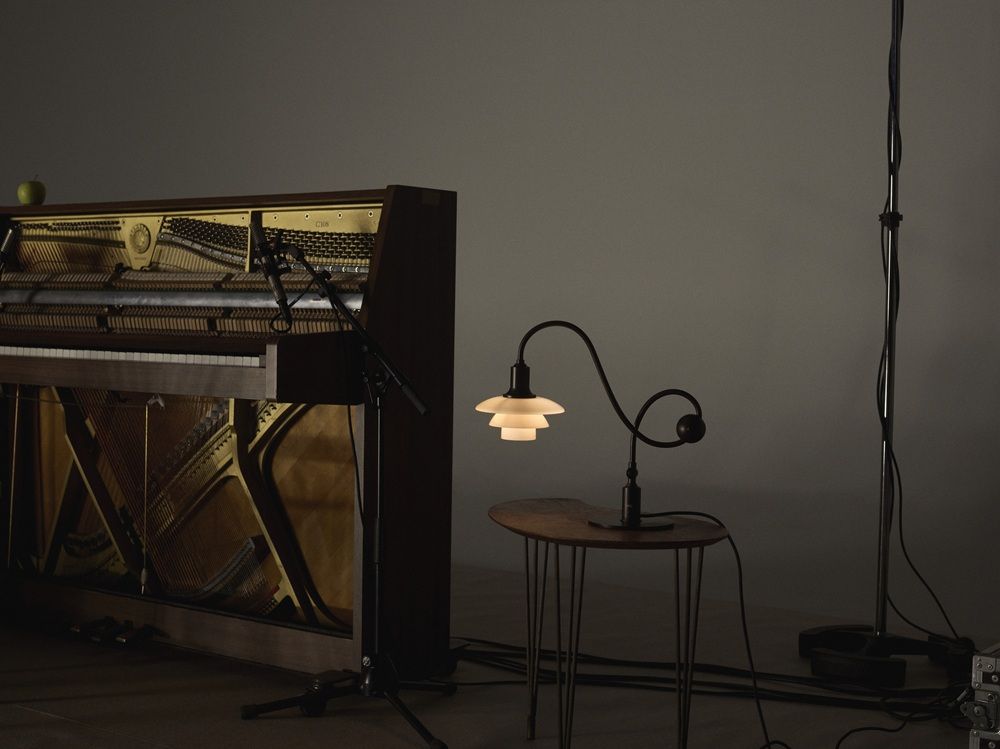 PH 1/1 Piano Tafellamp Dusty Terracotta Louis Poulsen