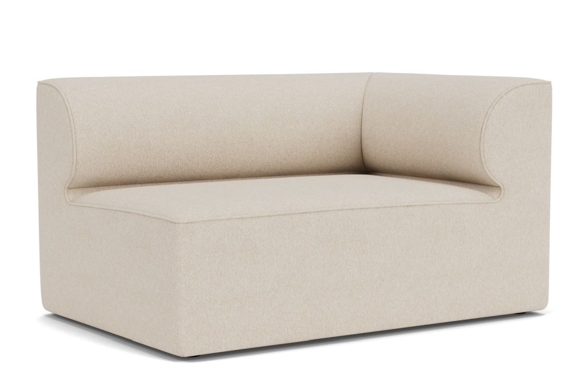 Beige Eave Modular Sofa Ecke von Audo Copenhagen, modernes Ecksofa für Wohnzimmer und Lounge.