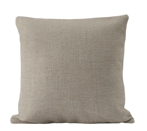 Mingle Cushion Kissen von Muuto in Beige mit feiner Textur für Wohnzimmer und Schlafzimmer.