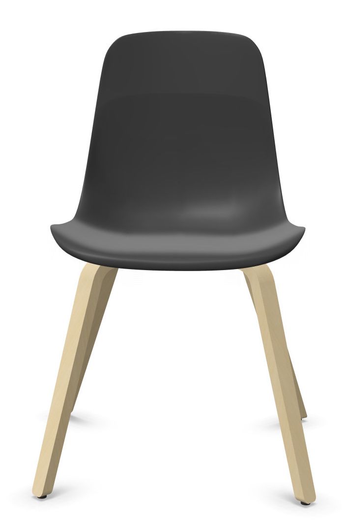 Elephantino-stoel met houten frame van KRISTALIA